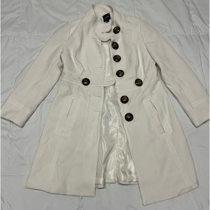 White trench coat